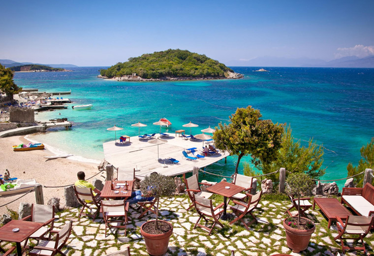  Lugares más económicos para vivir: Ksamil Beach, Albania