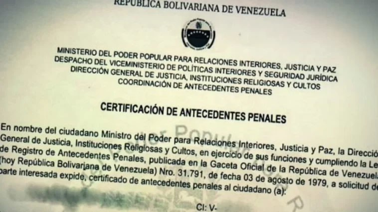 antecedentes penales